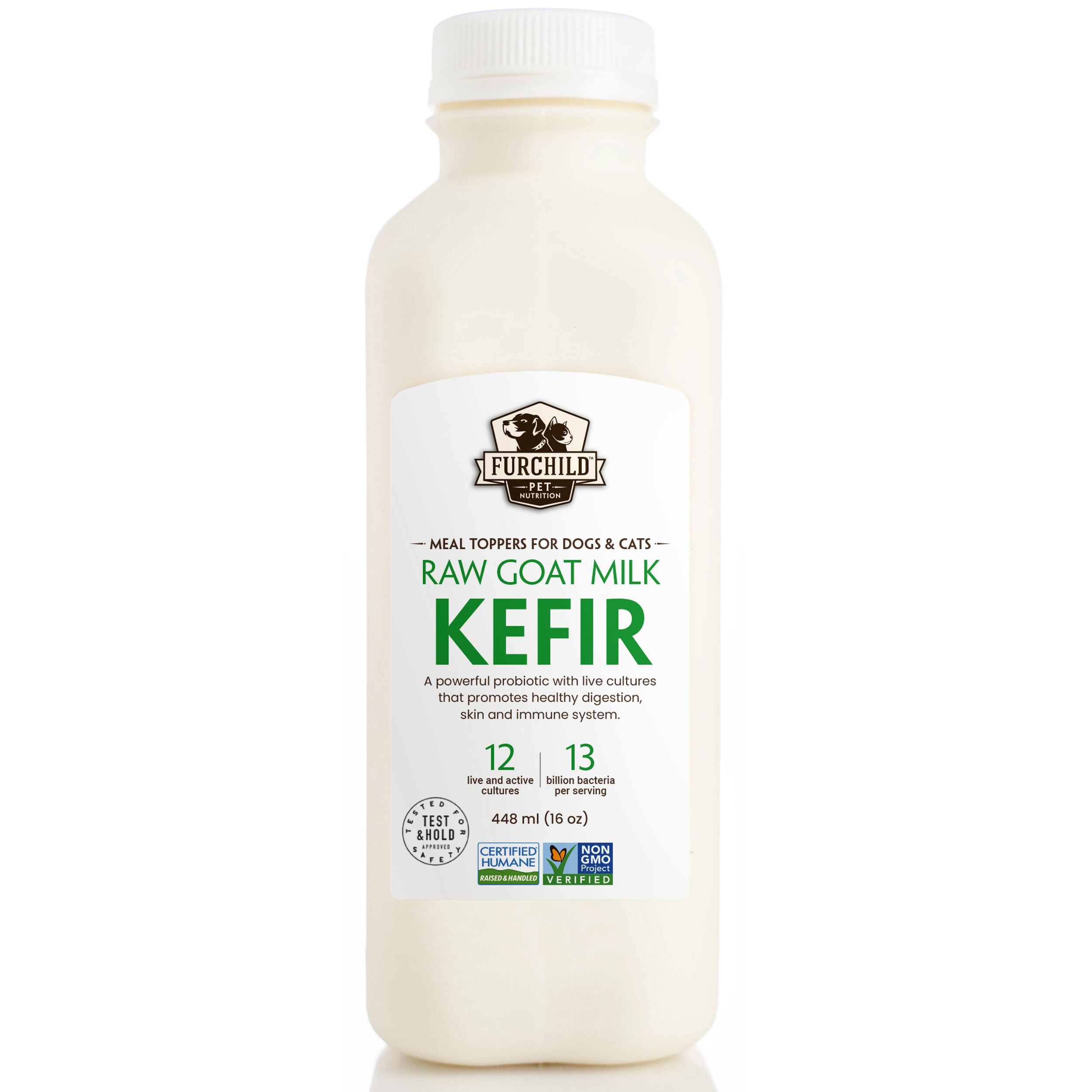 Raw Goat Milk Kefir for dogs and cats